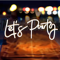 Letrero de Neón LED Acrílico Personalizado con Diseño Impermeable, Color/Forma/Tema Personalizable para Iluminación de Paisajes