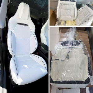 Asiento Deportivo Ventilado 2026 para Tesla Model 3 Y 2016-2026, Cojín para <span class=keywords><strong>los</strong></span> Dos Asientos Delanteros, Funda para el Asiento Trasero, Estilo Model 3 Performance - Product Image 3