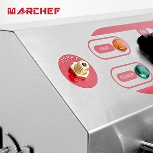 OEM High Quality CE Industrial Countertop Double Tanks 14L*2 Commercial <strong>Potato</strong> <strong>Chips</strong> Chicken <strong>Electric</strong> Deep <strong>Fryers</strong> - Product Image 5