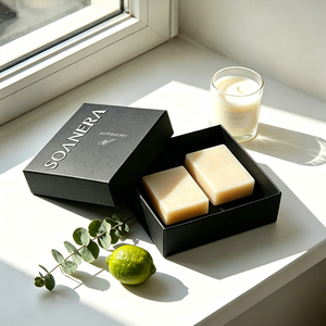 Biodegradable Custom Design Paper Cardboard Carton Gift Paperboard Luxury Box Packaging For Candle Mirror Soap Toiletries