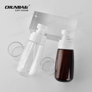Flaconi Spray in plastica tonda per la cura della pelle per il corpo per il viso Shampoo per la cura della pelle - Product Image 1