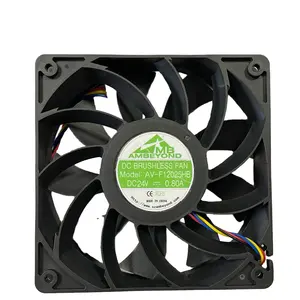 Brushless Dc 5v To 12v 12025 UL Three-wire FG Slient Shenzhen Small 120mm Industrial Electric Cooling Fan For Toy Charger