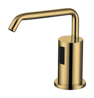Distributeur de savon moussant à capteur automatique pour les mains en forme de robinet pour hôtel en métal