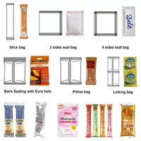 Machine d'emballage automatique de sachets de sauce, machine d'emballage pour shampoing, gel douche, bain de bouche, sachets de 500 ml et 1 L