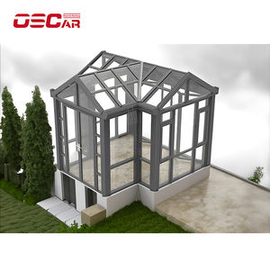 بيت زجاجي شفاف قابل للطي يثبت على الحائط ومقاوم للرياح للزهور، مصنوع من سبائك الألومنيوم، مدخل للحديقة - Product Image 3