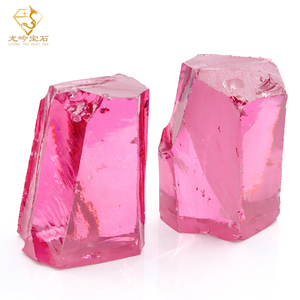 ราคาขายส่ง คิวบิกเซอร์โคเนีย วัตถุดิบดิบ สีขาว ชมพู ม่วง ส้ม พลอยเซอร์คอน วัตถุดิบสังเคราะห์ CZ พลอยดิบยังไม่ได้เจียระไน - Product Image 3