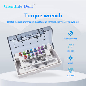 Kit de Instrumentos para Implantes Dentales Greatlife, Destornillador de Acero Inoxidable, Herramienta Protésica Manual - Product Image 1