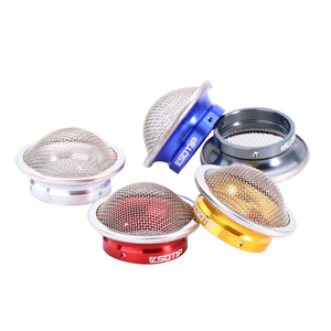 H20-ID40/44-OD70 Collier de filtre à air universel en alliage d'aluminium pour carburateur avec embout conique et protection de col de gaine - Product Image 4