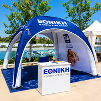 Tente dôme gonflable X-Gloo personnalisée, stand publicitaire gonflable modulaire connectable pour événements extérieurs et salons professionnels