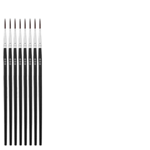 ZHUTING 5-Pack Nylon Oil <b>Paint</b> <b>Brushes</b> Set Wood & Plastic Handles <b>Art</b> Painting <b>Brushes</b> Wholesale/ for Artists - Product Image 1