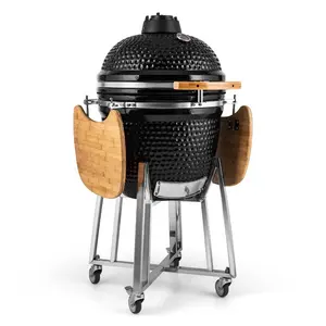 Auplex Barbecue verde grande XL 21 pollici pro Kamado uovo carbone all'aperto cucina Barbecue Grill