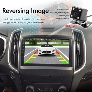 Androidหน้าจอAI VoiceสําหรับFord Edge <span class=keywords><strong>Se</strong></span> <span class=keywords><strong>2016</strong></span> 2.0L GPSไร้สายCarPlayวิทยุสเตอริโอนําทางGPSเครื่องเล่นวิดีโอมัลติมีเดีย - Product Image 3