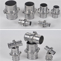 Accouplements en aluminium, accouplements Camlock en acier inoxydable 304/316, directement de l'usine, plusieurs tailles en stock