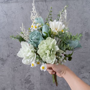 CallaFloral Ramo de Flores Artificiales CF01460 Decoración para Bodas Tela Tejida de Plástico de Larga Duración - Product Image 2