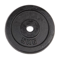 Plaques de poids standard en fonte de musculation gratuite de haute qualité en gros
