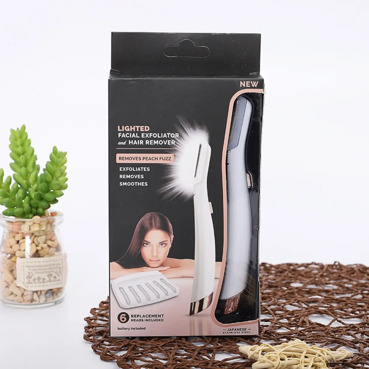 Mini electric eyebrow trimmer hair removal Automatic eyebrow trimmer razor for women