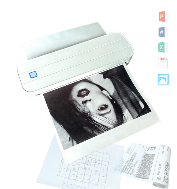 A4 210mm Mini 58mm Passport Photo X Terminal Fabric Barcode Label Portable Mini Imprimante Thermique Thermal Printer