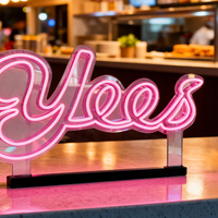 Enseigne néon LED personnalisée pour bar, mariage, maison - Décoration lumineuse intérieure multicolore avec affichage de logo