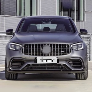 Pour 16-19 <span class=keywords><strong>Mercedes</strong></span>-Benz <span class=keywords><strong>GLC</strong></span> Coupé entouré de 20 nouveaux pare-chocs avant et arrière <span class=keywords><strong>AMG</strong></span> <span class=keywords><strong>63</strong></span> S modifiés. - Product Image 2