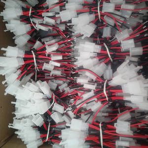 موصل <span class=keywords><strong>2</strong></span>.8 مللي متر موصل التوصيل مجموعة مقابس <span class=keywords><strong>2</strong></span>/<span class=keywords><strong>3</strong></span>/4 طريقة دبوس الذكور و الإناث W/سلك للمحرك التلفريك كابلات - Product Image 4