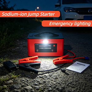 Arrancador de batería de 12V de tamaño compacto con más de 10 protecciones de seguridad: sobrecarga, sobredescarga, sobrecorriente, sobrecalentamiento, cortocircuito - Product Image 1