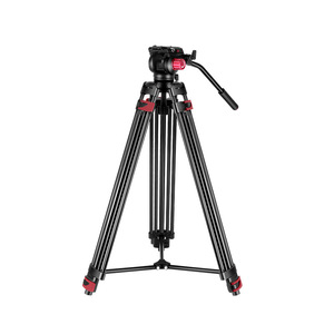 ขาตั้งกล้องแบบมีระบบกันสั่นไฮดรอลิกสำหรับกล้องเนียร์  ขาตั้งถ่ายภาพระดับมืออาชีพ  ใช้งานได้หลากหลาย  รองรับกล้องไมโคร SLR สำหรับถ่ายทอดสด  รับน้ำหนักได้ 2-5 กก. - Product Image 5