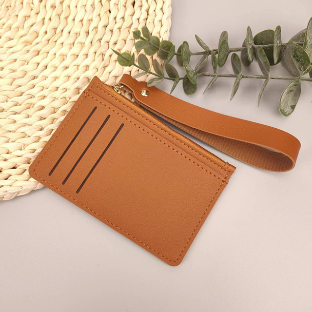 Wj Small Rfid Wallet Women Minimalist Leather Wallet Thin Card Holder Credit Card Short Wallet