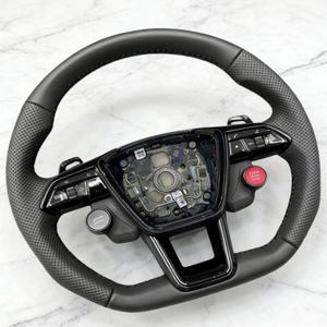 Venta Directa de Fábrica: Volante Deportivo de Cuero para Audi A3 <span class=keywords><strong>A6</strong></span> A7 A4L A5 A6L A7L Q3 Q5 Q7 A8 B8 C8 R8 TT, Venta al por Mayor y al Detal - Product Image 4