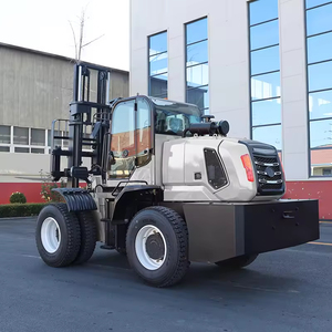Powston Sağlam 3 Ton Her Türlü Araziye Uygun Dizel Forklift 4 Çeker Hidrolik Ulusal IV Emisyon 4 Metre Kaldırma Yüksekliği Çiftlik Depo Forklifti - Product Image 3