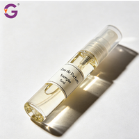 Étiquettes autocollantes personnalisées en vinyle imperméable avec impression de logo pour flacons en verre de 3 ml et 10 ml, échantillons de parfum, emballages cosmétiques