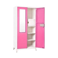 Meuble de chambre d'enfant moderne, nouveau modèle, couleur rose, meuble de maison, salon, garde-robe, rangement, pour filles
