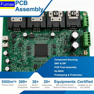 Carte de commande de servomoteur pour production en série, carte de circuit imprimé multicouche (PCBA) IPC 610D à souder, service d'assemblage de fabricant de cartes PCB - Product Image 1
