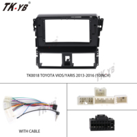 Autoradio Auto DVD-Player Android Auto Stereo Kit De Dash Facia Rahmen Panel für Toyota 9 Zoll 10,1 Zoll Android-Bildschirm