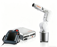 Bras robotisé KUKA Compact à 6 axes d'origine avec une charge utile de 6,8 kg, robot d'assemblage industriel haute vitesse pour la fabrication électronique