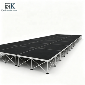 Outdoor <b>Stage</b> Kit Portable Event <b>Stage</b> <b>Platform</b> Aluminum Smart <b>Stage</b> for Event - Product Image 1