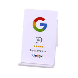 <span class=keywords><strong>Tarjeta</strong></span> NFC Personalizada OEM XYT para Reseñas de Google, NTAG213 Programable, Soporte Inteligente para Reseñas para Restaurantes, Cafés, Hoteles y Tiendas Minoristas - Product Image 3