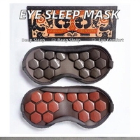 Masseur oculaire en tourmaline céramique hexagonale, avec masque facial apaisant pour les yeux en jade magnétique fabricants de gros