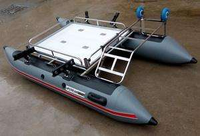 Bateau de pêche en PVC, bateau pneumatique, mini yacht