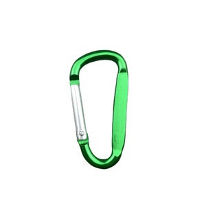 Mosquetón Tipo D de Venta Directa de Fábrica, 5.2mm, Aluminio, para Escalada en Exteriores, Clip de Liberación Rápida - Product Image 1