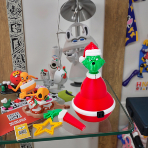 Xuyên biên giới mới giáng sinh grinch di chuyển Dr. suss trang trí nhà kỳ nghỉ trang trí vật liệu PLA cho 4-6Y - Product Image 2