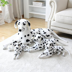 Jouet en peluche pour chien super doux à effet tacheté, Collie tacheté Miglurowe, remplacement de poils, rembourrage en coton PP, animal en peluche ODM - Product Image 3