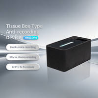 Dispositif d'intimité audio, design discret en forme de boîte à mouchoirs, équipement de protection de la vie privée à ultrasons pour les bureaux d'entreprise et les salles de conférence