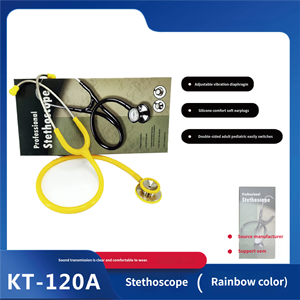 Хит продаж: стетоскоп из нержавеющей стали, серебристый, с двойным ушным датчиком, медицинский стетоскоп для взрослых - Product Image 3