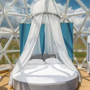 Carpa de Camping de Lujo Moderna con Aislamiento de Vidrio, Tipo Iglú con Refuerzo Diagonal, Impermeable, con Baño, Tipo Yurt, Resistente a los Rayos UV para las Cuatro Estaciones - Product Image 6
