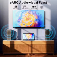 Haute vitesse 16K 96Gbps UHD HDMI V2.2 16K60Hz AOC Fiber optique pour projecteur d'ordinateur de moniteur de cinéma maison