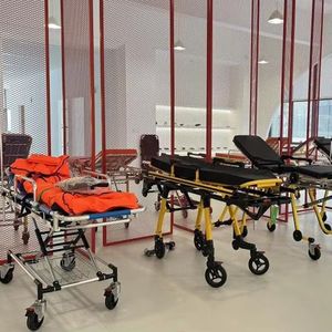 OEM ODM 의료용 알루미늄 전동 자동 운반 응급 구급차 들것 침대 - Product Image 2