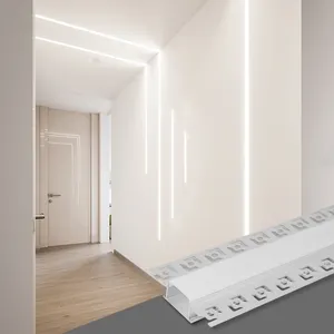 New Design Customized Free Samples Indoor Home Aluminum Profile Flexible Strip Light Led Linear Lights