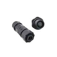 Soudure M12 4Pin circulaire LED Signal fil connecteur panneau assemblage câble étanche prise IP68 pour système de barre d'éclairage Led