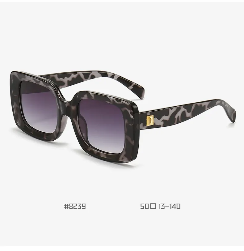 Fashion Square Sunglasses Rivets Frames Shades Glasses uv400 PC Spectacle For Women UV400 Driving Eyewear Cheap en Gafas de Sol