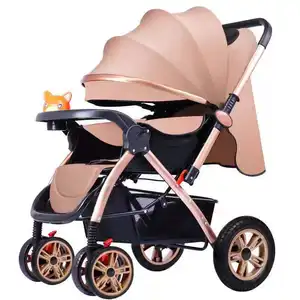Bebek yaz arabası hafif bebek arabası ile kompakt kat çok pozisyon yaslanma gölgelik ile açılır güneşlik